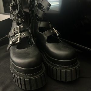 Dolls Kill bought Lamoda Platform Buckle Maryjane Boots